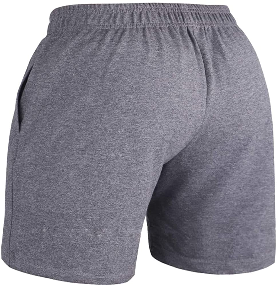 Hommes La Musculation Gym Faire des Exercices Short Terry Cotton – Image 13