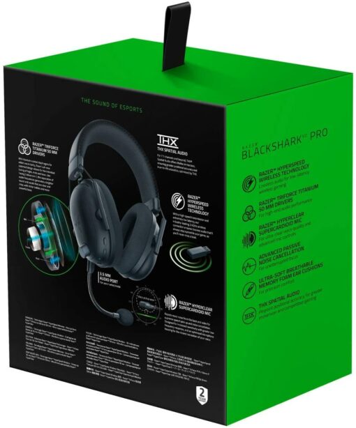 Razer BlackShark V2 - Casque à Carte Son USB, Casque de Jeu Esports, câble de contrôleur 50 mm, réduction du Bruit, pour PC, – Image 46