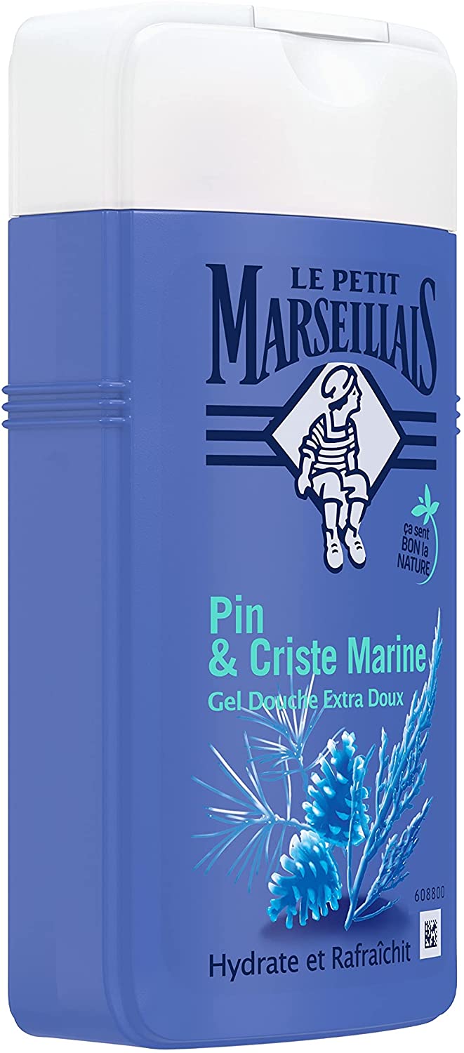 Le Petit Marseillais Gel Douche Extra Doux Pêche Blanche Nectarine (Lot de 12X250ML) – Image 17