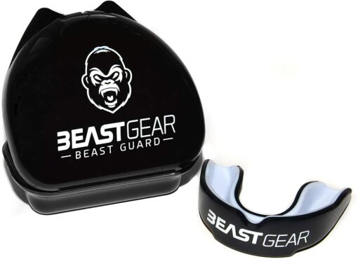 Beast Gear 'Beast Guard' Protège-Dents/Gouttière Coque Dentaire Protege Dent – pour Boxe, MMA, Rugby, Muay Thai, Hockey, Jud