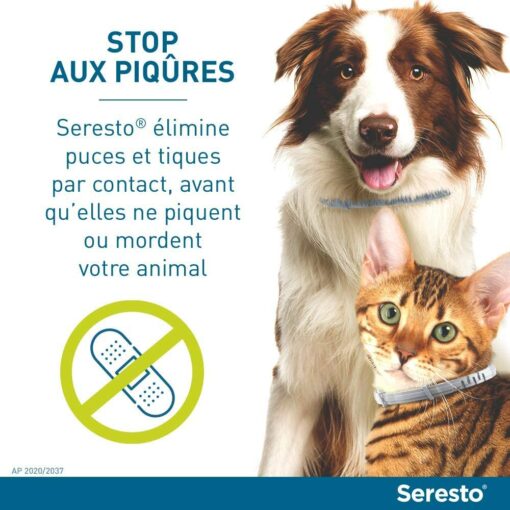 SERESTO Chat - Collier Anti-Puces et Anti-Tiques pour Chats – Image 8