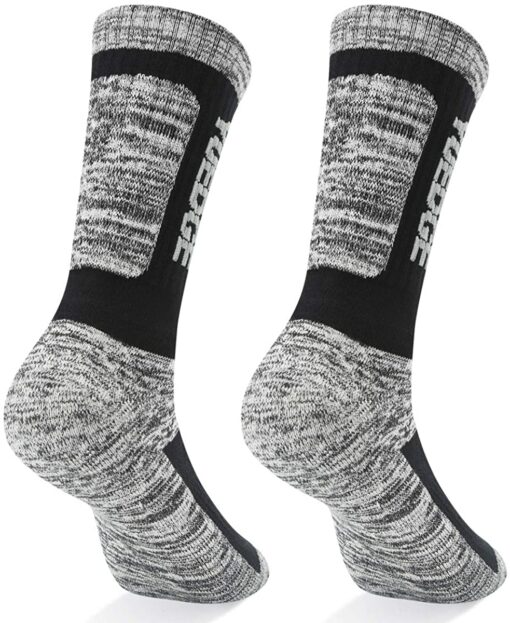 YUEDGE 5 Paires Hommes Chaussettes de Sport épais Mèche Chaussettes de Travail en Coton – Image 9