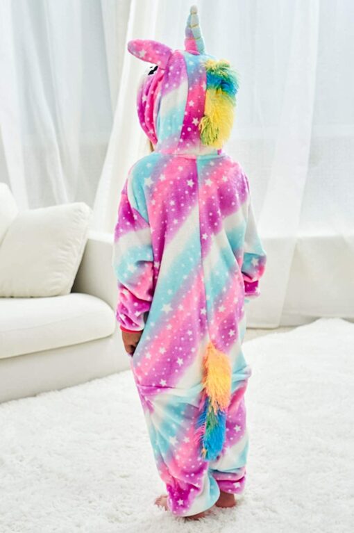 Filles Doux Licorne Grenouillères Pyjama Licorne Vêtements de Nuit pour Enfants – Image 9