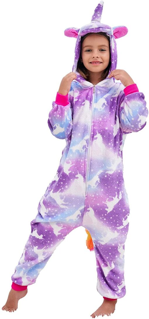 Filles Doux Licorne Grenouillères Pyjama Licorne Vêtements de Nuit pour Enfants – Image 11