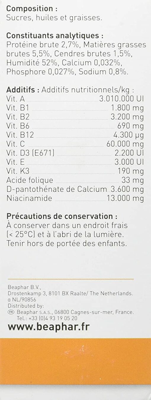 BEAPHAR – Cavi-Vit, vitamine C pour cochon d'Inde – Assure vitalité et bien-être pour une santé optimale –Répond aux b – Image 4