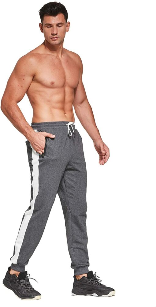 Tansozer Jogging Homme Pantalon avec Poche – Image 6