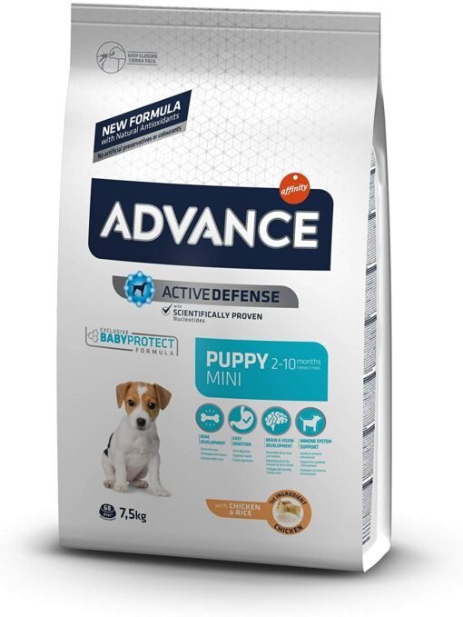 ADVANCE Mini Puppy - Croquettes pour Chiot de Races Mini avec Poulet - 3Kg – Image 10