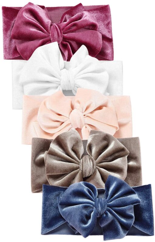 Hocaies Bébé Fille Bandeau cheveux bébé fille Bandeaux bande de cheveux arc Bande de cheveux Bandeaux Accessoires bebe fille – Image 35