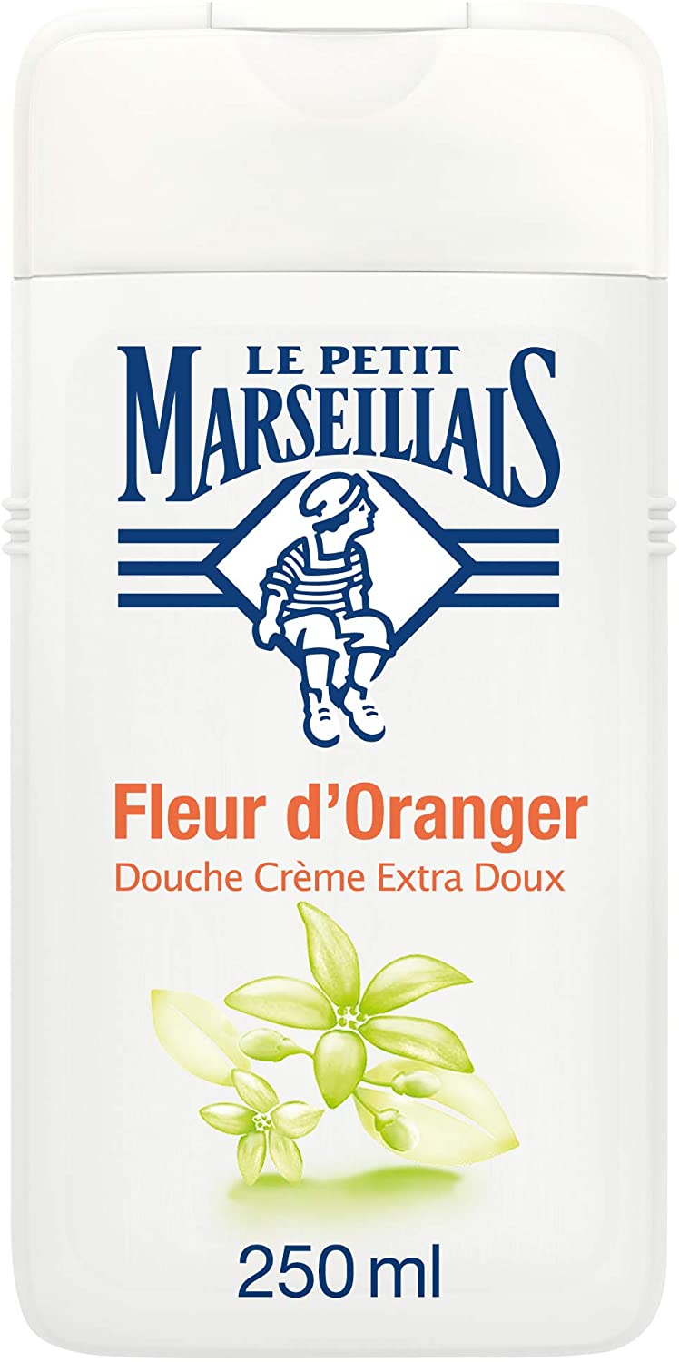 Le Petit Marseillais Gel Douche Extra Doux Pêche Blanche Nectarine (Lot de 12X250ML) – Image 27