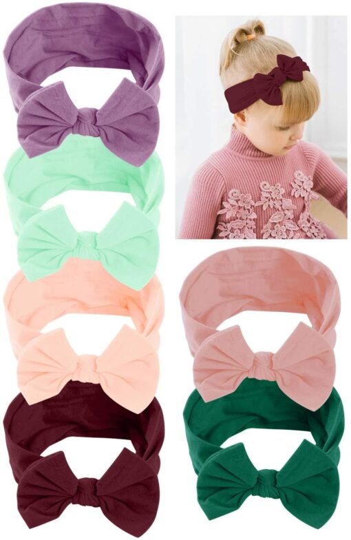 Hocaies Bébé Fille Bandeau cheveux bébé fille Bandeaux bande de cheveux arc Bande de cheveux Bandeaux Accessoires bebe fille – Image 75