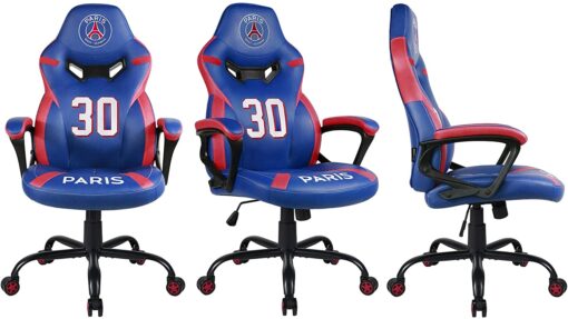 PSG Paris Saint Germain Fauteuil Gamer Ergonomique Officel Dossier/Accoudoirs Ajustables – Image 7