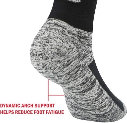 YUEDGE 5 Paires Hommes Chaussettes de Sport épais Mèche Chaussettes de Travail en Coton – Image 7