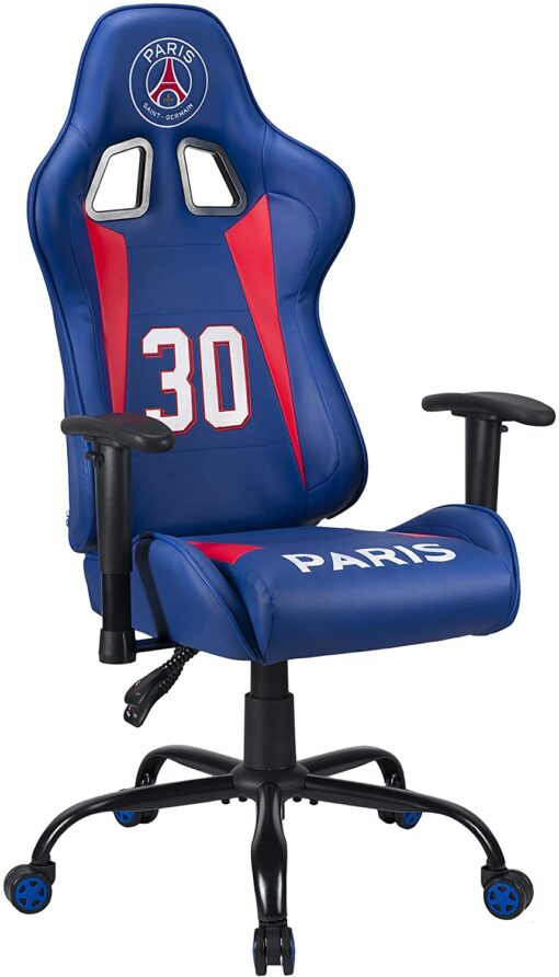 PSG Paris Saint Germain Fauteuil Gamer Ergonomique Officel Dossier/Accoudoirs Ajustables – Image 15