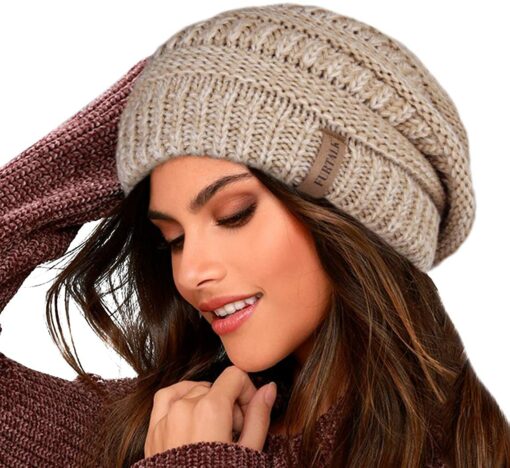 FURTALK Bonnet d'hiver Chaud pour Femme avec Doublure Douce – Image 12