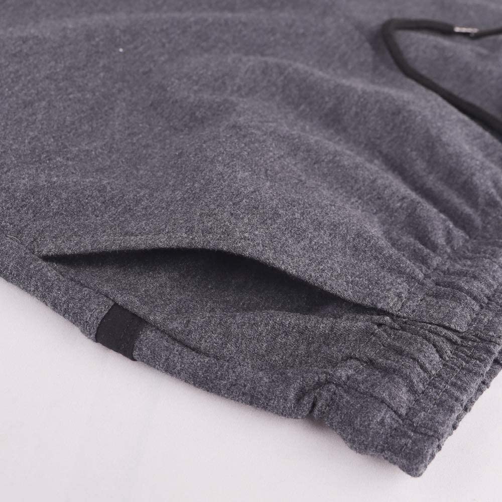 Hommes La Musculation Gym Faire des Exercices Short Terry Cotton – Image 50