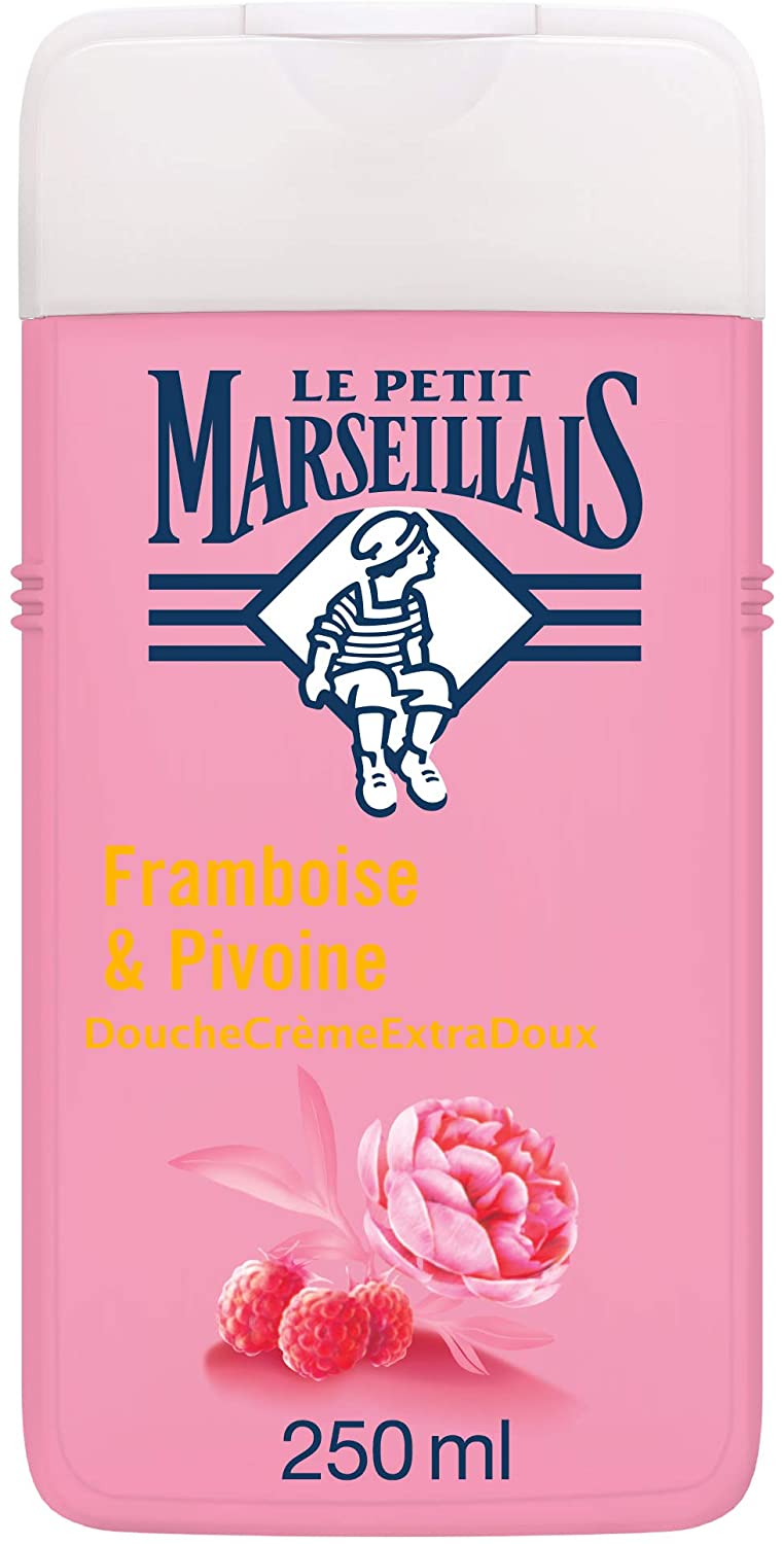 Le Petit Marseillais Gel Douche Extra Doux Pêche Blanche Nectarine (Lot de 12X250ML) – Image 23