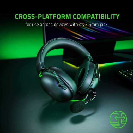 Razer BlackShark V2 - Casque à Carte Son USB, Casque de Jeu Esports, câble de contrôleur 50 mm, réduction du Bruit, pour PC, – Image 35