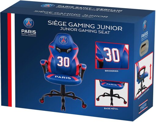 PSG Paris Saint Germain Fauteuil Gamer Ergonomique Officel Dossier/Accoudoirs Ajustables – Image 9