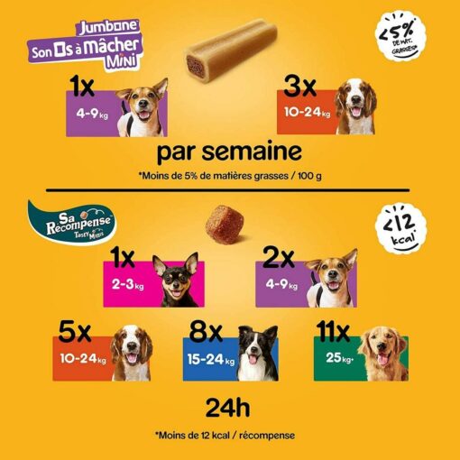 PEDIGREE Méga Box - Mix de Récompenses pour chien avec des Rodéo Duos et Son Os à Mâcher, 780 g de friandises – Image 4