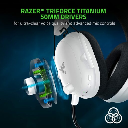 Razer BlackShark V2 - Casque à Carte Son USB, Casque de Jeu Esports, câble de contrôleur 50 mm, réduction du Bruit, pour PC, – Image 49