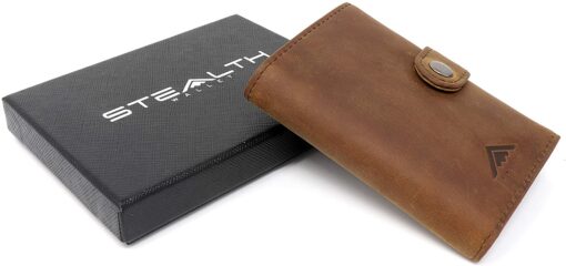 STEALTH Wallet - Portefeuilles de Porte-Cartes Pop-up Minimalistes avec Boîte-Cadeau - Porte-Cartes de Crédit Bloquant la RFID – Image 101