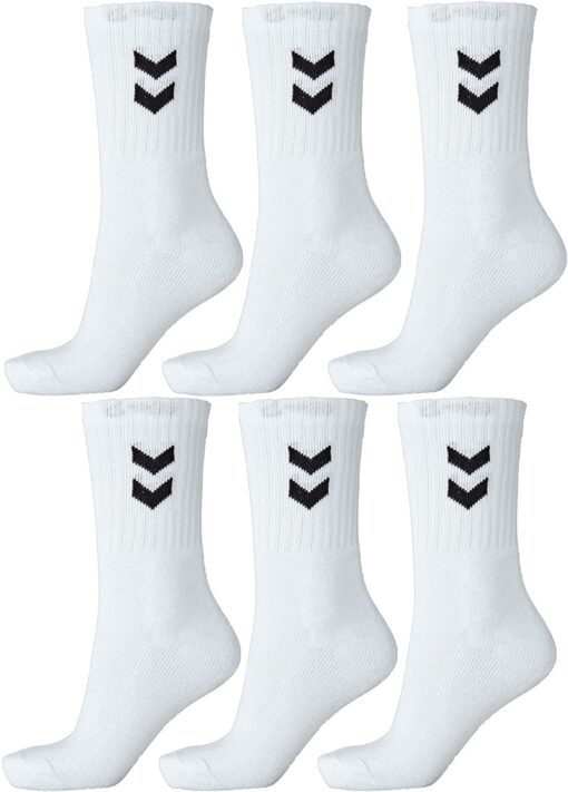 Hummel Basic Loisirs et sport 6 paires de chaussettes différentes tailles