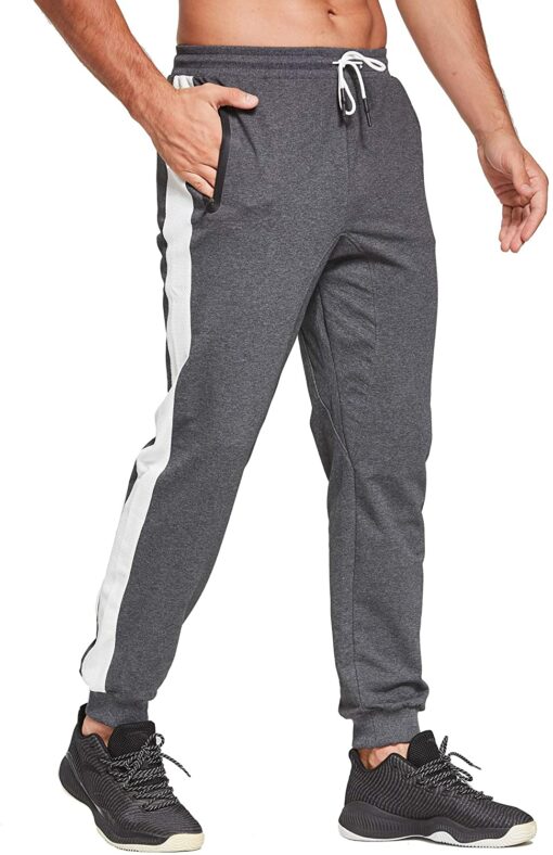 Tansozer Jogging Homme Pantalon avec Poche – Image 4