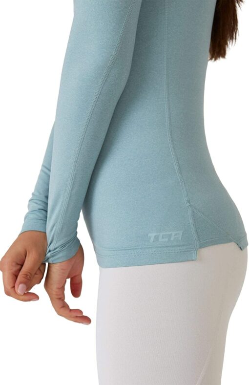 TCA SuperThermal T-Shirt de Compression Thermique Manches Longues Femme - Haut Base Layer de Sport – Image 71