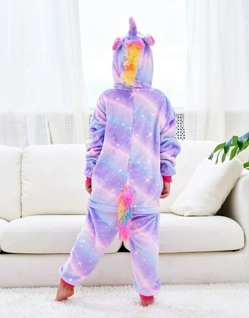 Filles Doux Licorne Grenouillères Pyjama Licorne Vêtements de Nuit pour Enfants – Image 42