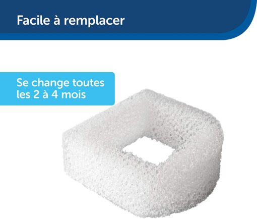 PetSafe - Filtre en Mousse de Rechange (Pack de 2) - Fontaines en Céramique, Plastique et Fontaines Drinkwell 360 en Acier – Image 2