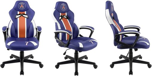 PSG Paris Saint Germain Fauteuil Gamer Ergonomique Officel Dossier/Accoudoirs Ajustables – Image 2