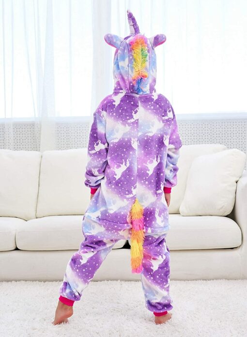 Filles Doux Licorne Grenouillères Pyjama Licorne Vêtements de Nuit pour Enfants – Image 14