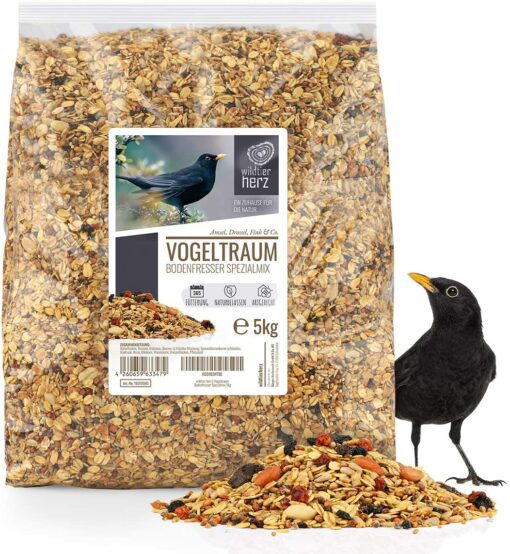 Rêve d'Oiseau - Nourriture pour Merle - Special avec Baies et Fruits I Graines pour Oiseaux Sauvages Exterieur de Première Qua – Image 8