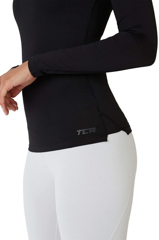 TCA SuperThermal T-Shirt de Compression Thermique Manches Longues Femme - Haut Base Layer de Sport – Image 87