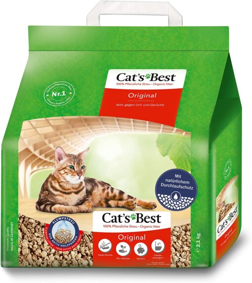 Cat’s Best Öko Plus, 1 Pack de 2,1 kg