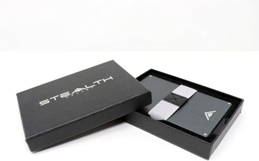 STEALTH Wallet - Portefeuilles de Porte-Cartes Pop-up Minimalistes avec Boîte-Cadeau - Porte-Cartes de Crédit Bloquant la RFID – Image 90