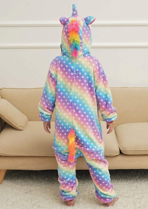 Filles Doux Licorne Grenouillères Pyjama Licorne Vêtements de Nuit pour Enfants – Image 5