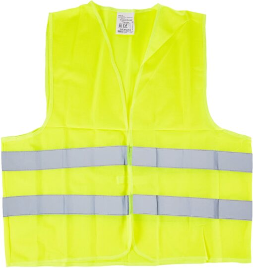 Kit gilet jaune et triangle de signalisation - Norme CE – Image 4