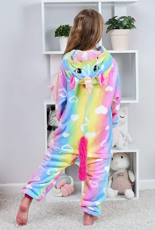 Filles Doux Licorne Grenouillères Pyjama Licorne Vêtements de Nuit pour Enfants – Image 19