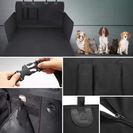 Wimypet X-Large Housse de siège pour Chien Couverture Protection de Banquette Siège imperméable Hamac pour Chien avec et Sac – Image 8