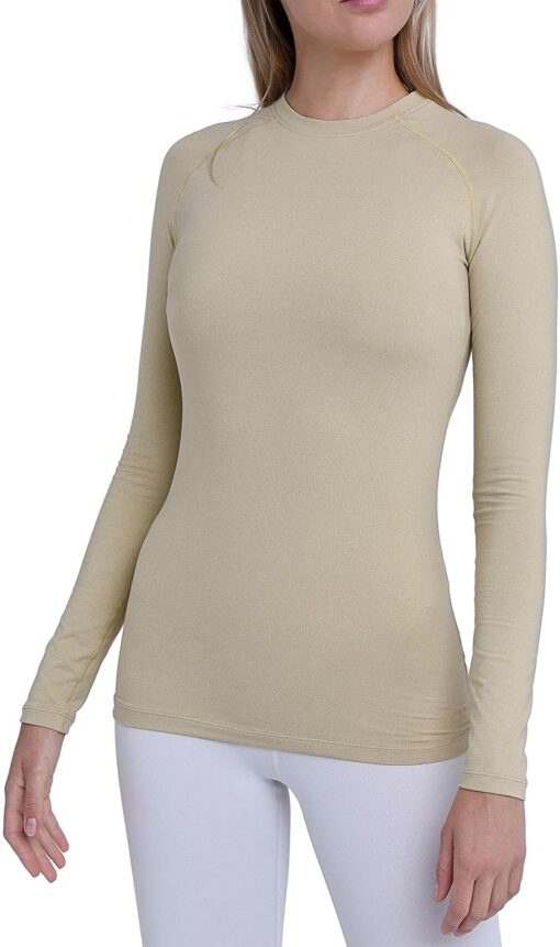 TCA SuperThermal T-Shirt de Compression Thermique Manches Longues Femme - Haut Base Layer de Sport – Image 74