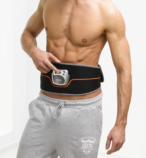 Beurer EM 35 Ceinture abdominale, Entraînement abdominal EMS, Electrostimulation musculaire pour renforcer les muscles abdomina – Image 8