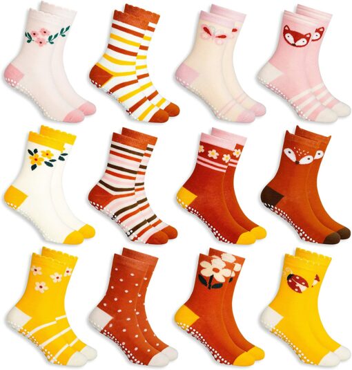 MC.TAM Chaussettes Colorées Garçon Basses Hautes Lot de 12 90% Coton – Image 6