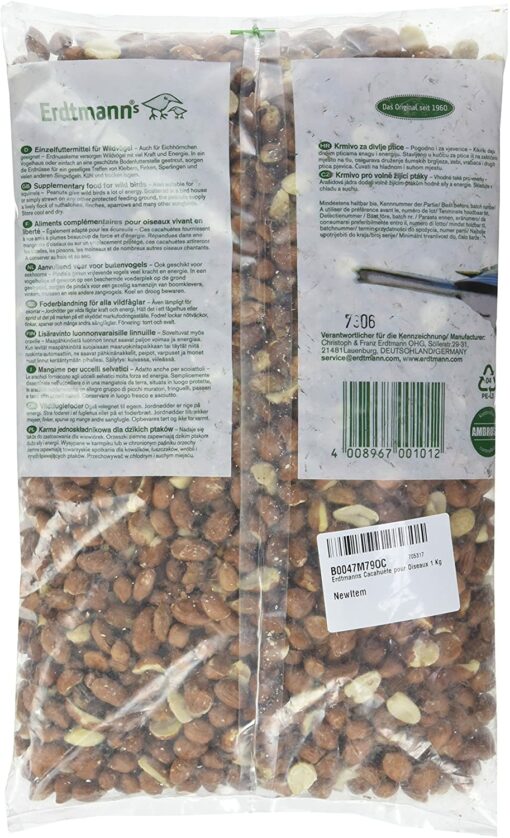 Erdtmanns Cacahuète pour Oiseaux 1 Kg – Image 3