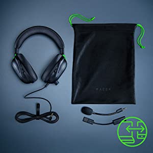 Razer Black Shark Gaming Headset Audio Esports