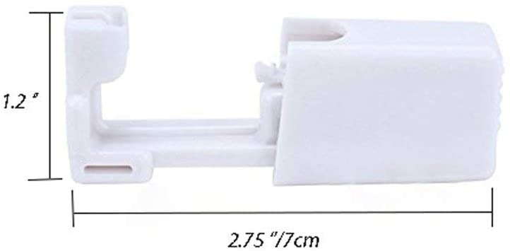 Lot de 2 pistolets de piercing d’oreilles et 2 piercings d’oreilles - Sûr et sans douleur - Pour filles, femmes et hommes - – Image 2