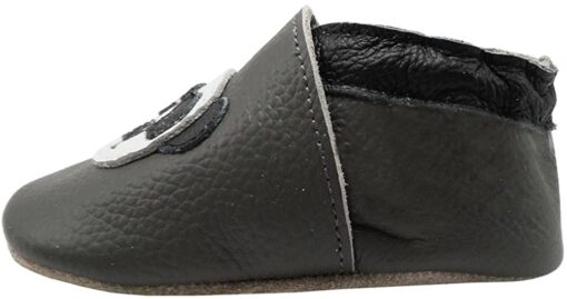 YIHAKIDS Bébé Filles Garçons Chaussures Cuir Souple Enfant Chaussons Cuir Doux Chaussures Premiers Pas – Image 40