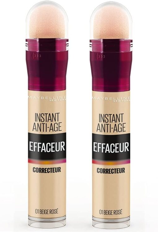 Maybelline New York - Anti-cernes/Correcteur Fluide - Instant Anti-Age L’Effaceur - 00 Ivoire - 6,8 ml – Image 16