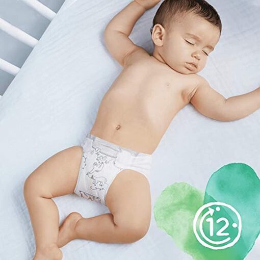 Pampers Couches Harmonie Taille 1 (2-5kg) 0% de compromis, 100% d'absorption, Ingrédients d'origine végétale, – Image 27