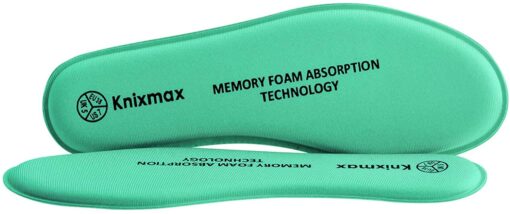 Knixmax Semelles Mémoire de Forme Confort, Semelles de Chaussures Femme et Homme - Superbes Absorption des Chocs et un Amorti – Image 47